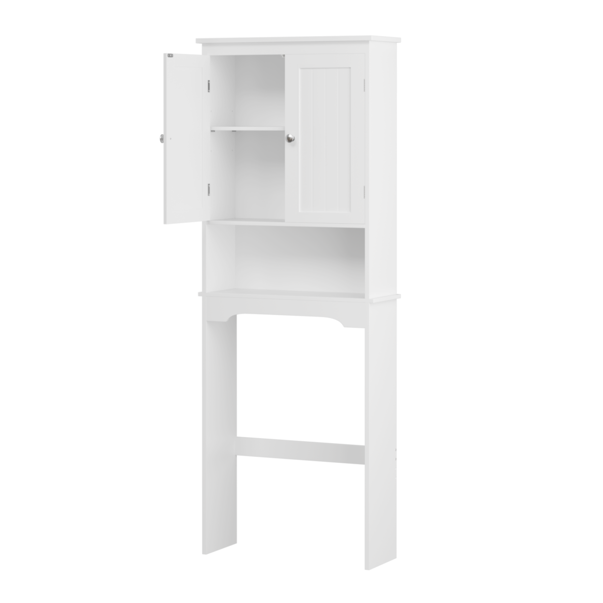 Wood Over-the-Toilet Storage Cabinet - detail