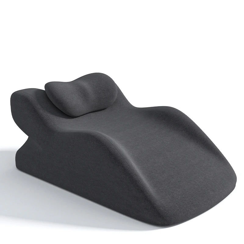 Memory Foam Reading Pillow with Chest Support Bed Sex Aid Pillow with Knitted Neck Design New for Prone Sleeping
