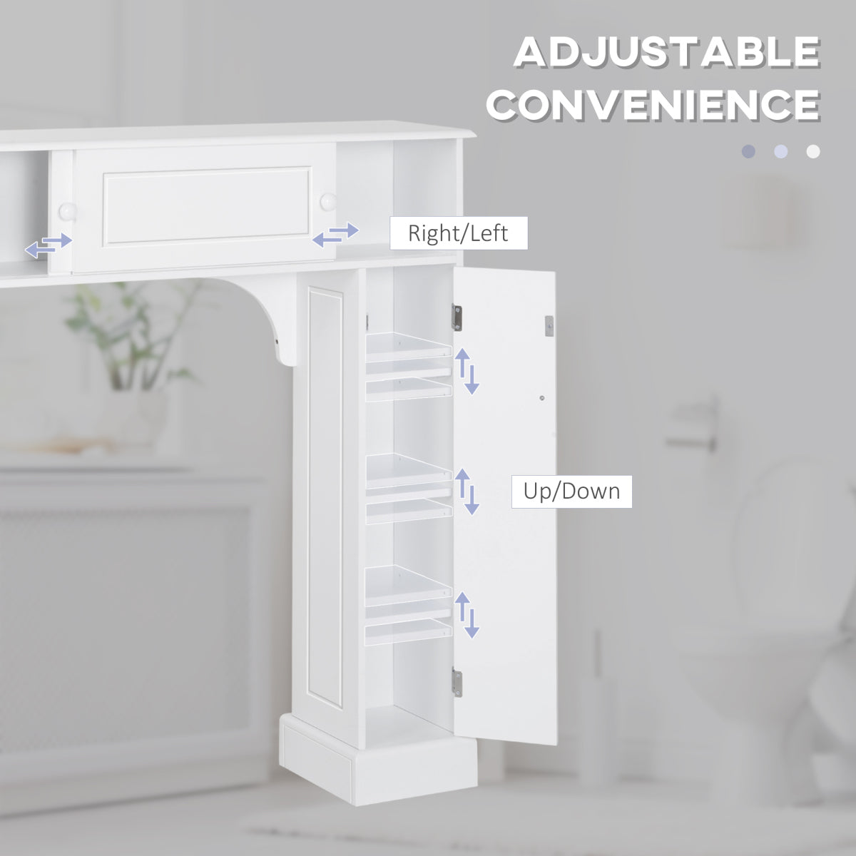 Over-the-Toilet Storage Cabinet - detail