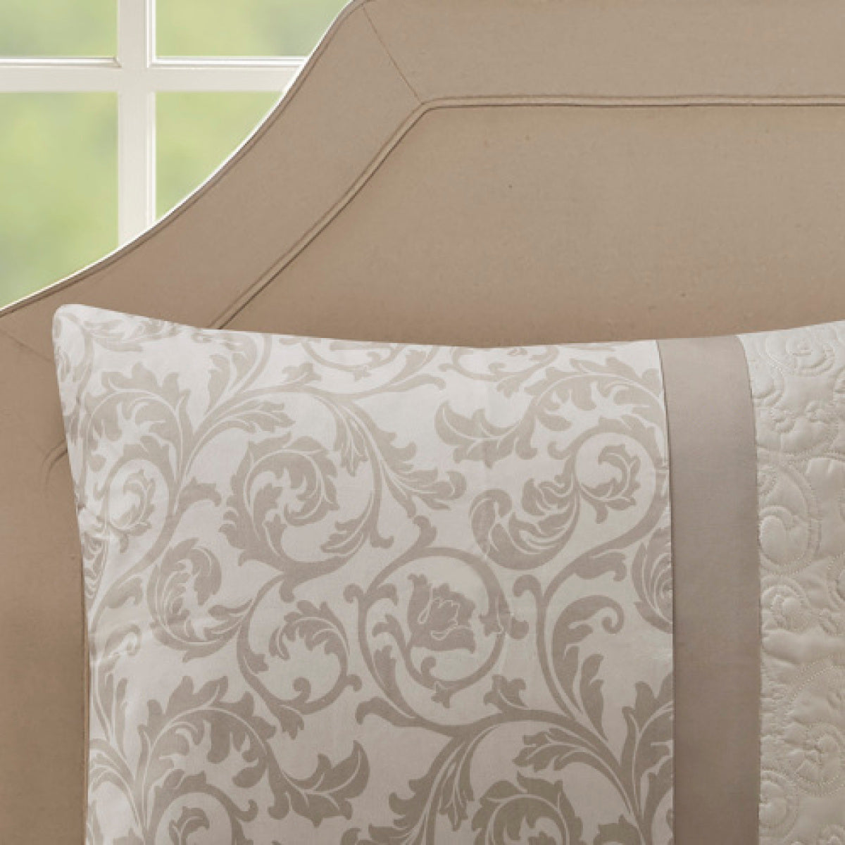 Embroidered 8-Piece Comforter Set - detail