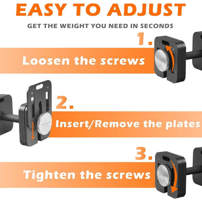 9-in-1 Adjustable Dumbbell Set