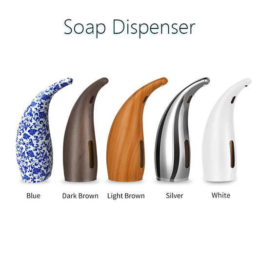 Automatic touchless foaming soap dispenser