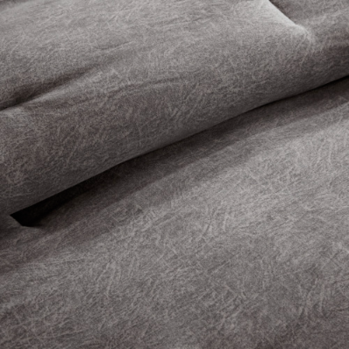 7-Piece Faux Suede Comforter Set - detail