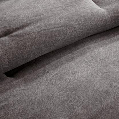 7-Piece Faux Suede Comforter Set - detail