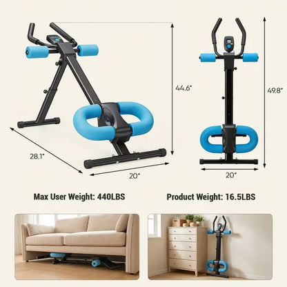 Foldable Ab Trainer Machine