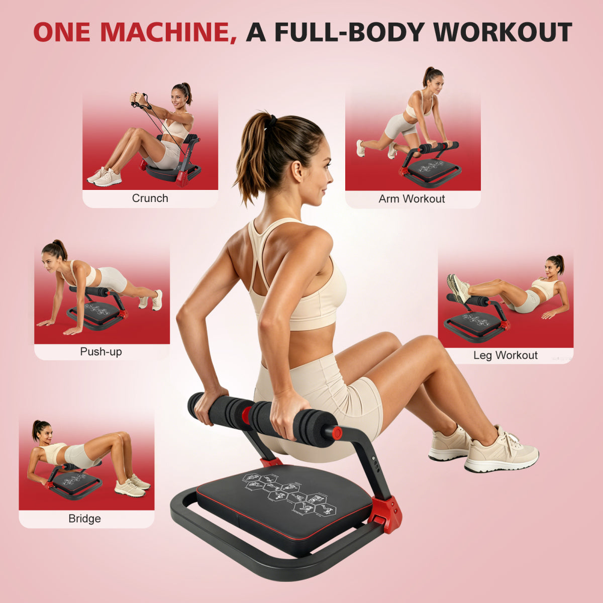 Multi-Exercise Ab Core Trainer