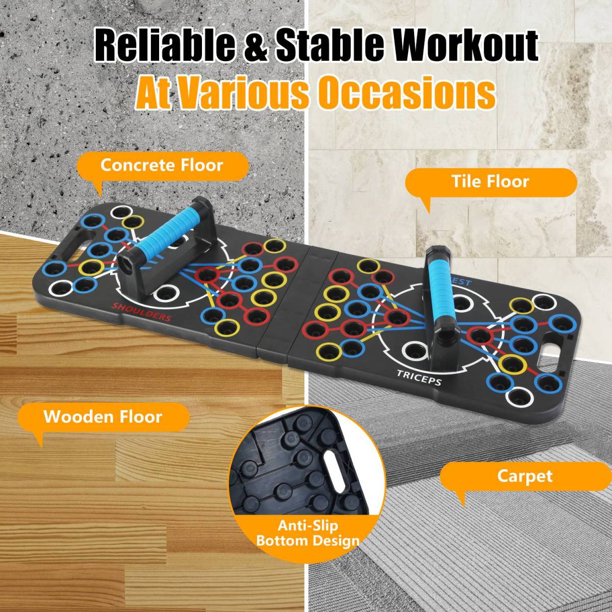 Multifunctional Pilates Board - detail