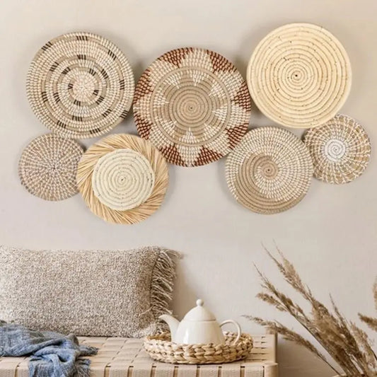 Western Kitchen Decor Boho Style Decoration Livingroom Wall Mexican Baskets Coastal Rustic Farmhouse Fall Decorations