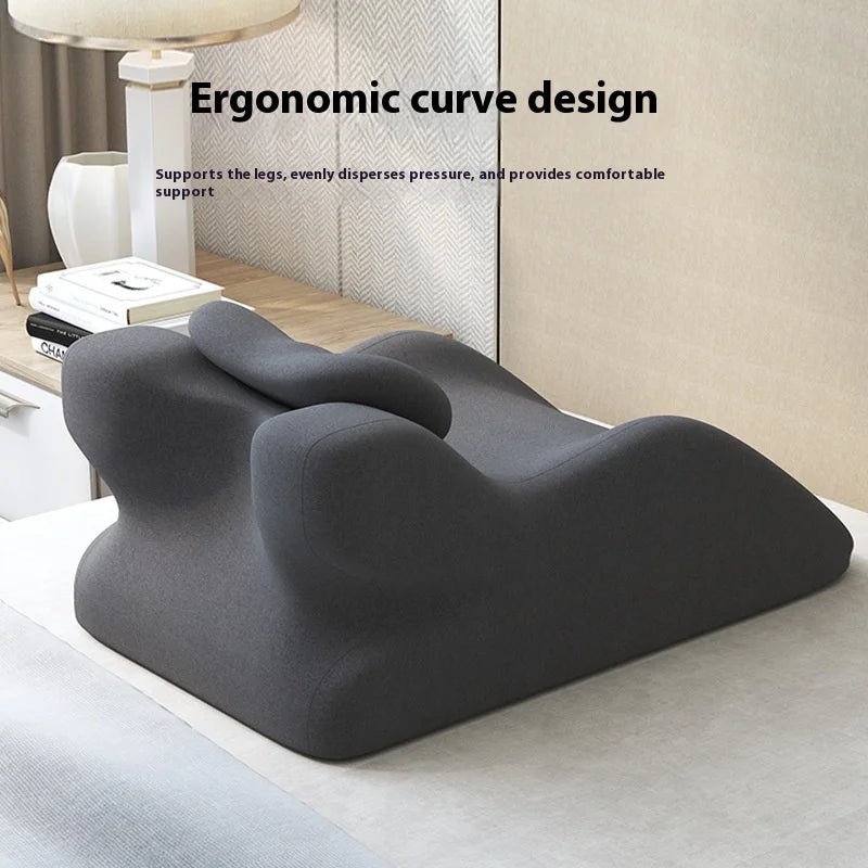 Memory Foam Reading Pillow with Chest Support Bed Sex Aid Pillow with Knitted Neck Design New for Prone Sleeping