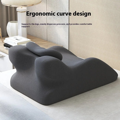 Memory Foam Reading Pillow with Chest Support Bed Sex Aid Pillow with Knitted Neck Design New for Prone Sleeping
