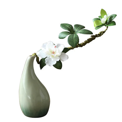 Nordic Style Simple Ceramic Vase Decoration Living Room Mini Flower Vase Decoration Arrangement Hydroponic Plant Small Vase