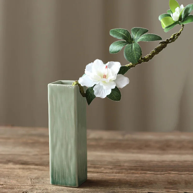 Nordic Style Simple Ceramic Vase Decoration Living Room Mini Flower Vase Decoration Arrangement Hydroponic Plant Small Vase