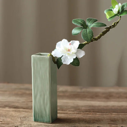 Nordic Style Simple Ceramic Vase Decoration Living Room Mini Flower Vase Decoration Arrangement Hydroponic Plant Small Vase