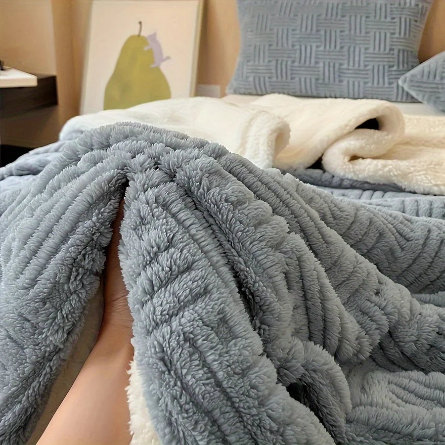 Deluxe Vintage Plush Blanket
