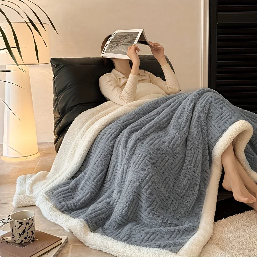 Deluxe Vintage Plush Blanket