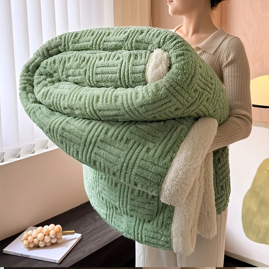 Deluxe Vintage Plush Blanket