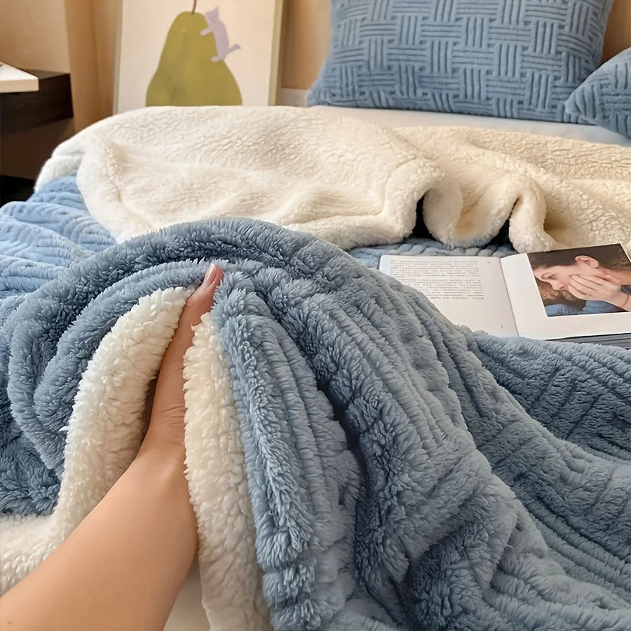 Deluxe Vintage Plush Blanket