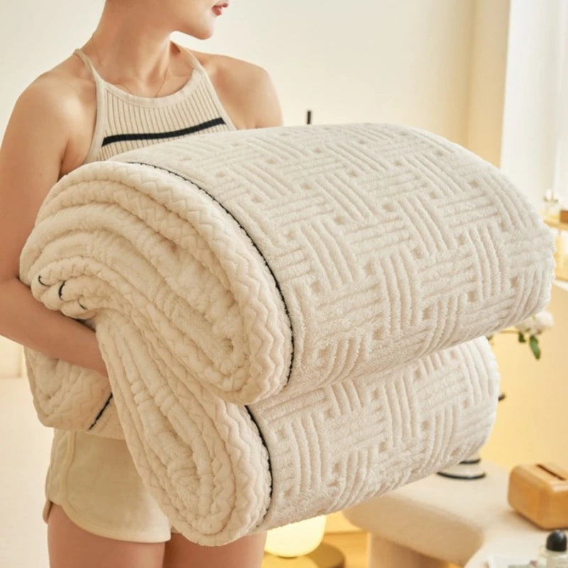 Deluxe Vintage Plush Blanket