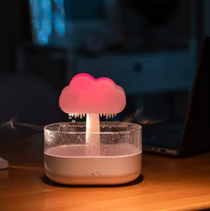 CloudGlow™ LED Rain Humidifier & Ambient Night Light