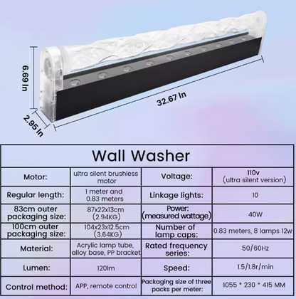 LumiFlame™ Smart LED Waterfall Fireplace — App Controlled