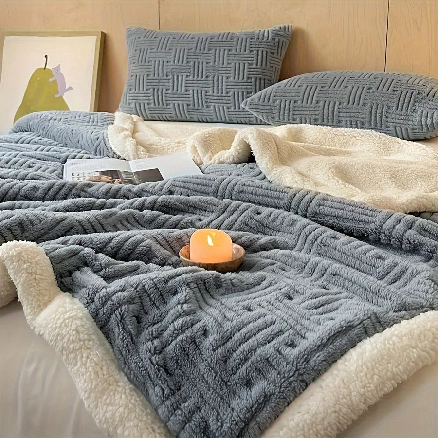 Deluxe Vintage Plush Blanket