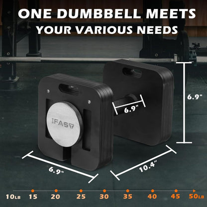 9-in-1 Adjustable Dumbbell Set