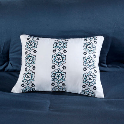 Boho Medallion Queen Comforter Set - detail