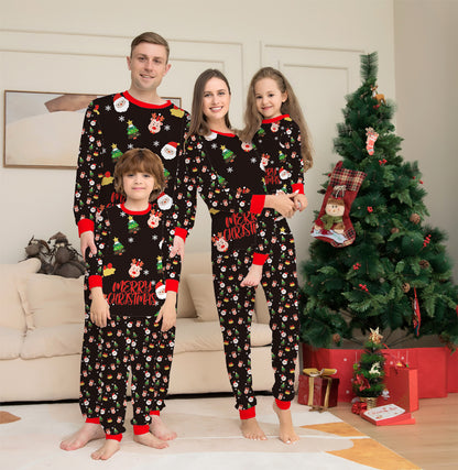 Family matching Christmas pajama set