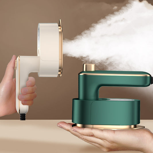 Foldable portable handheld garment steamer
