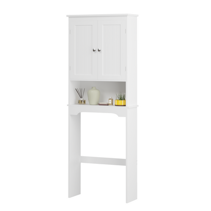 Wood Over-the-Toilet Storage Cabinet - detail