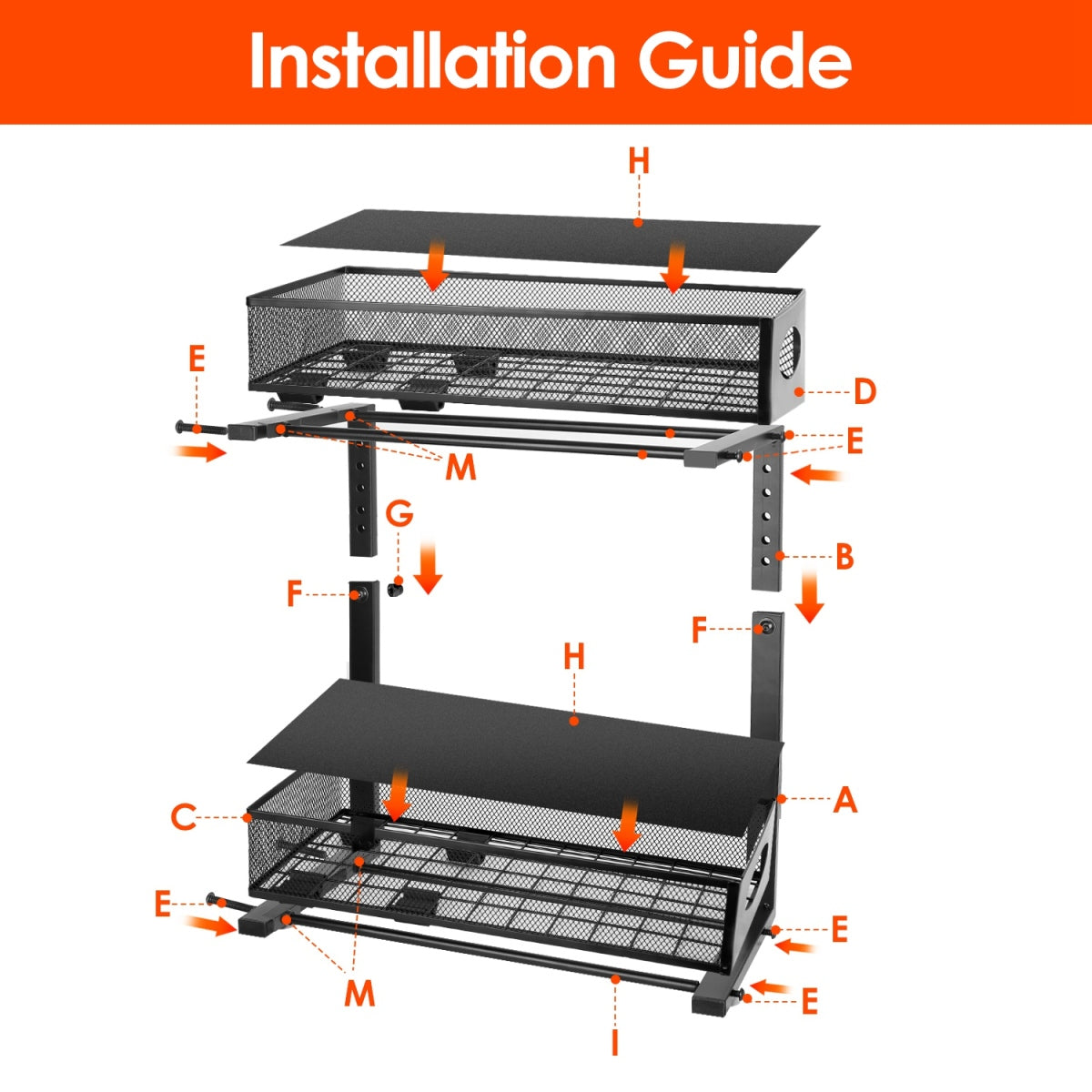 Under sink organizer dimensions