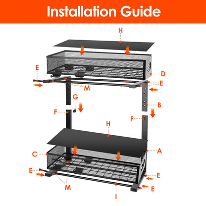 Under sink organizer dimensions